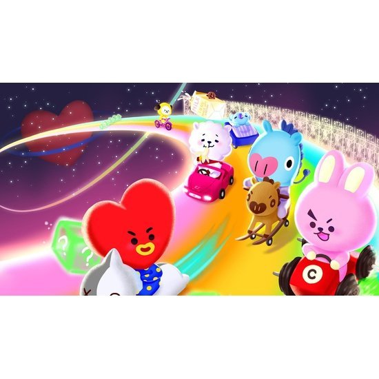 BT21 Tech featuring characters Koya, RJ, Shooky, Mang, Chimmy, TATA and Cooky for the technology and electronis items and accessories at Korean Corner Canada in Toronto