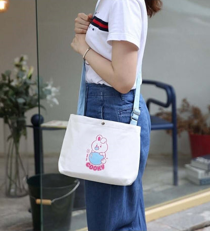 BT21 BABY Mang Canvas Cross Bag (Jelly Candy)