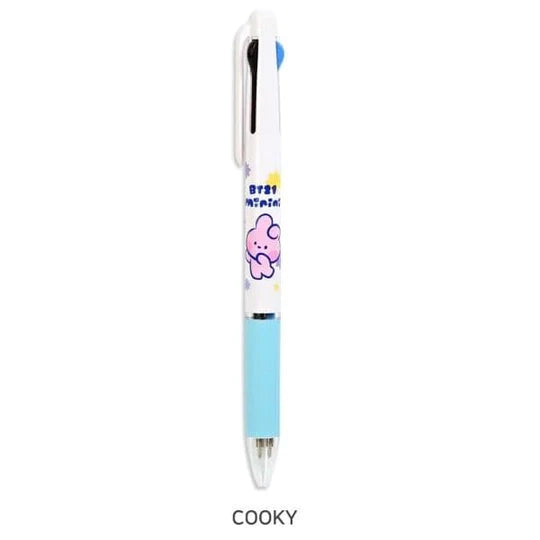 BT21 Cooky Minini 3 color Ball Pen - Korean Corner Canada