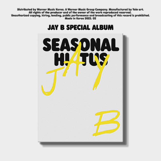 JAY B (GOT7) - Special Album [ Seasonal Hiatus ]
