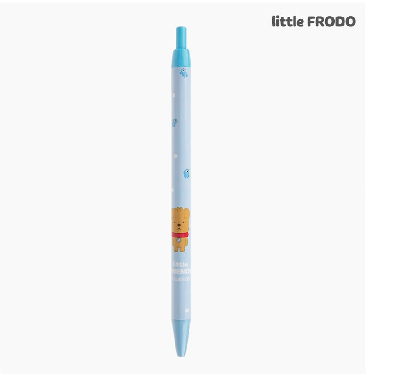 Kakao Little Friends Frodo ball pen 0.38mm black - Korean Corner