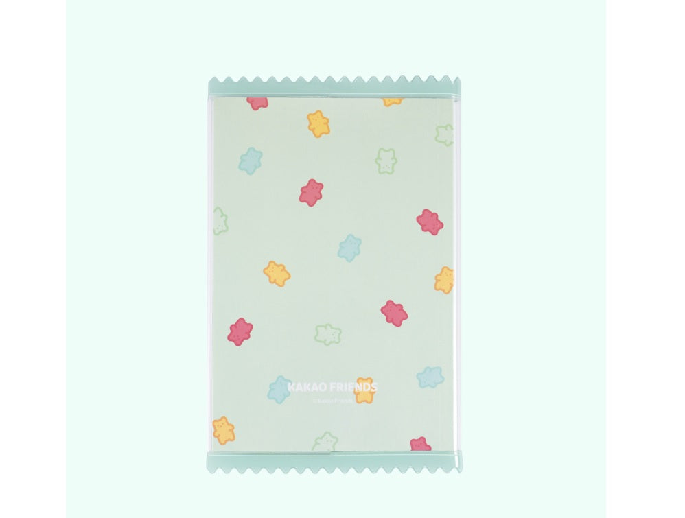 Kakao Little Friends sweet Apeach notebook with plastic cover - Korean Corner