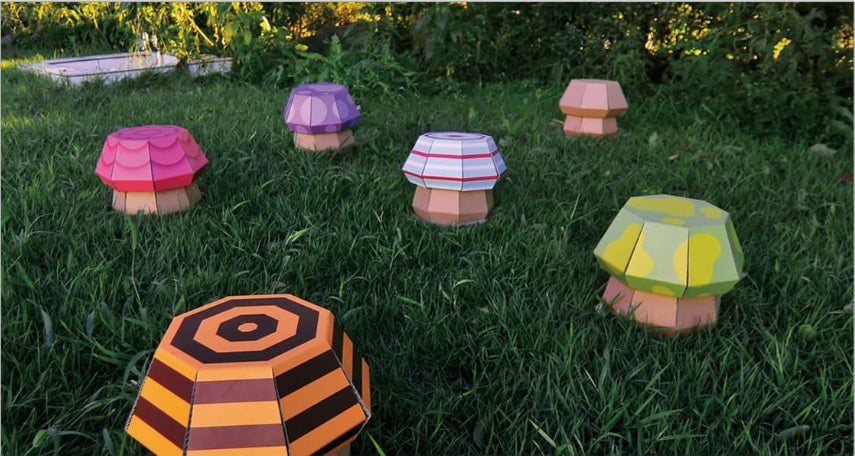 Mushroom Stool - Sustainable and Innovative Kids Stool - Korean Corner Canada, shop online or buy from stores in Toronto at Vaughan Promenade Mall and Markham Langham Square