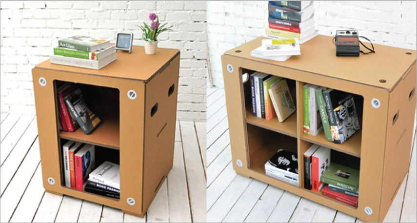 Paper Display Table - Lightweight, Durable, and Versatile Shelf for Storage and Display