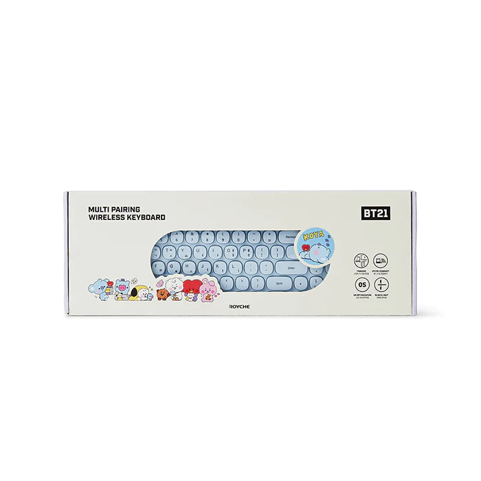 BT21 Koya Multi Pairing Wireless Keyboard - Korean Corner