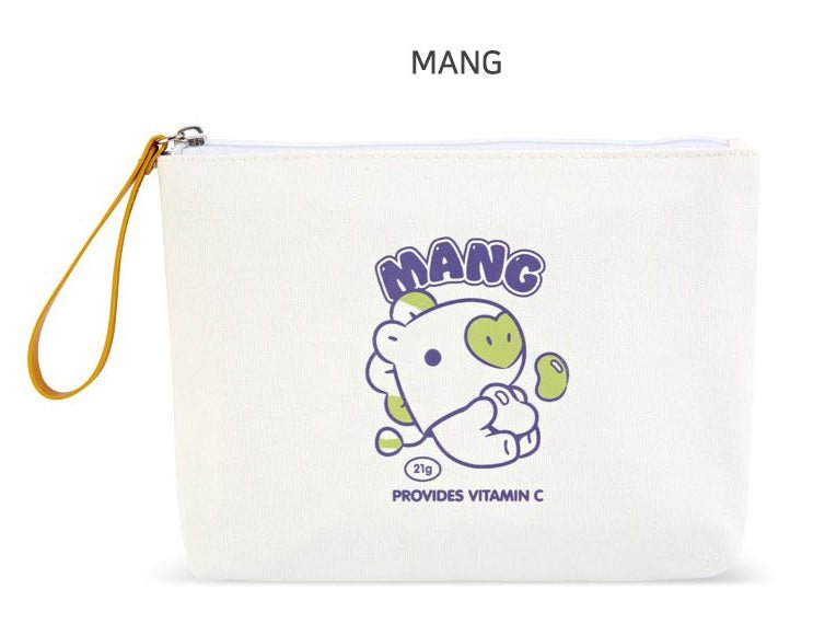 BT21 baby Mang Jelly Candy Canvas Pouch L - Korean Corner