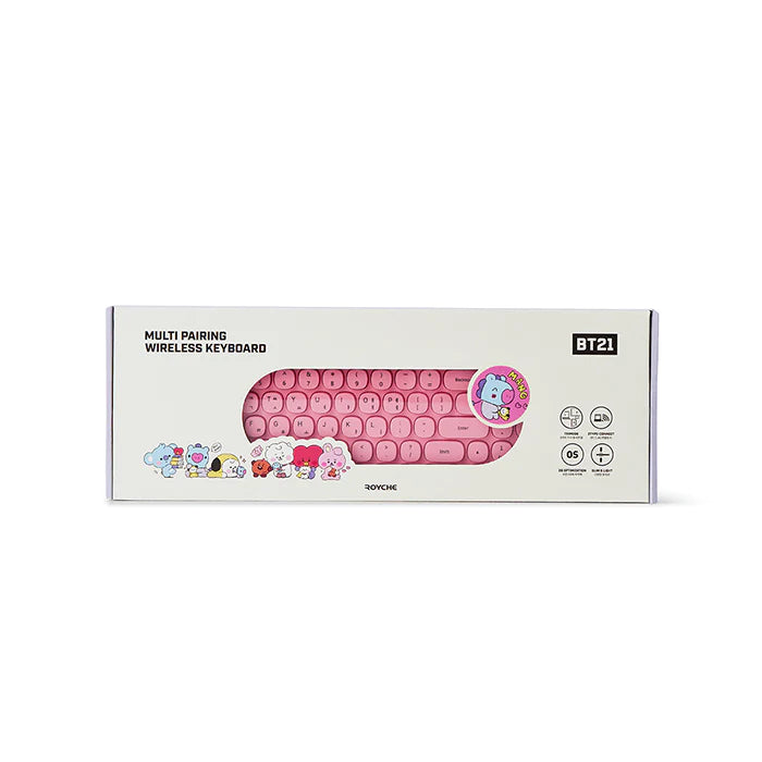 BT21 Mang Multi Pairing Wireless Keyboard - Korean Corner