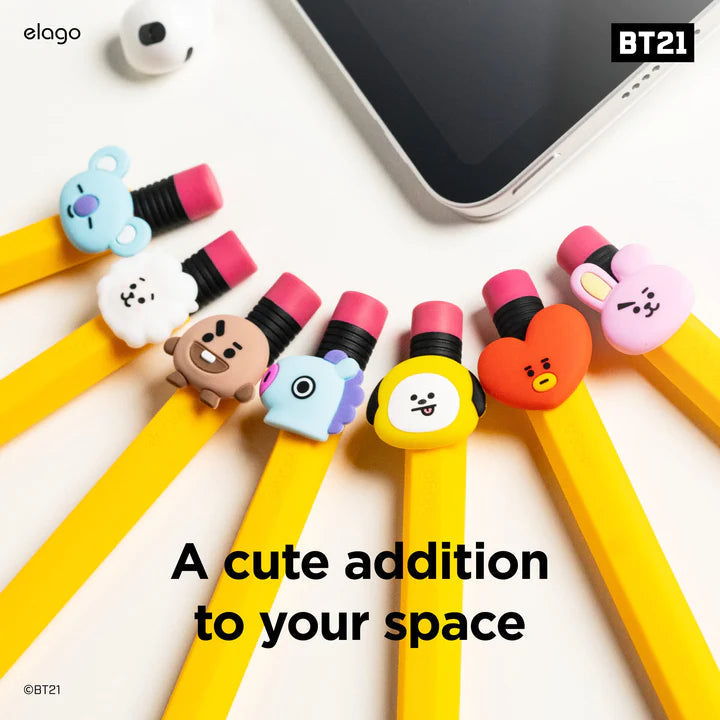 BT21 RJ Classic Apple Pencil Case 2nd Gen - Korean Corner Canada