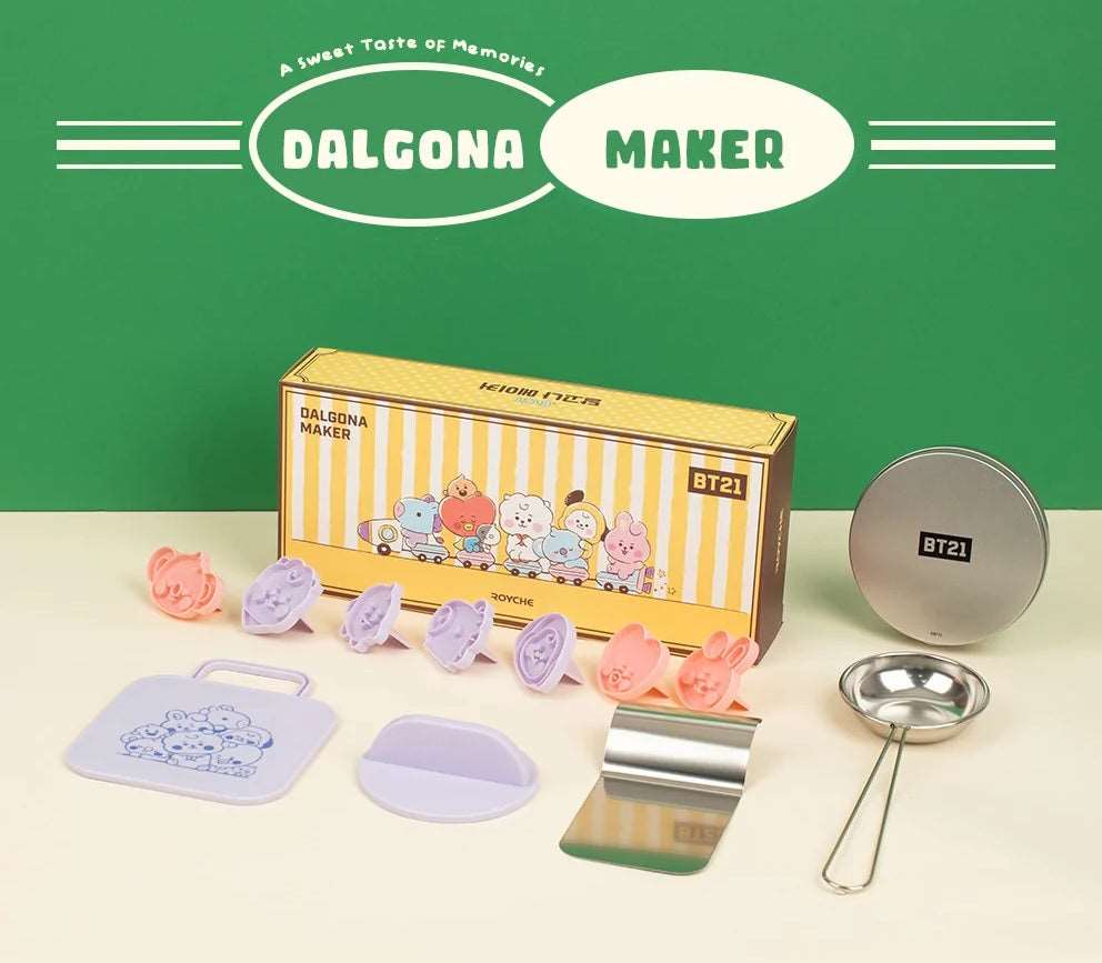 BT21 Dalgona Maker - Korean Corner