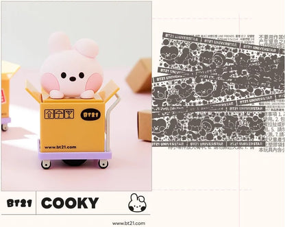 BT21 Cooky minini rolling stamp - Korean Corner