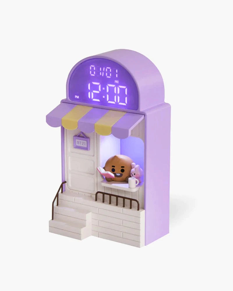 BT21 SHOOKY BABY LED Digital Cafe Clock - Korean Corner