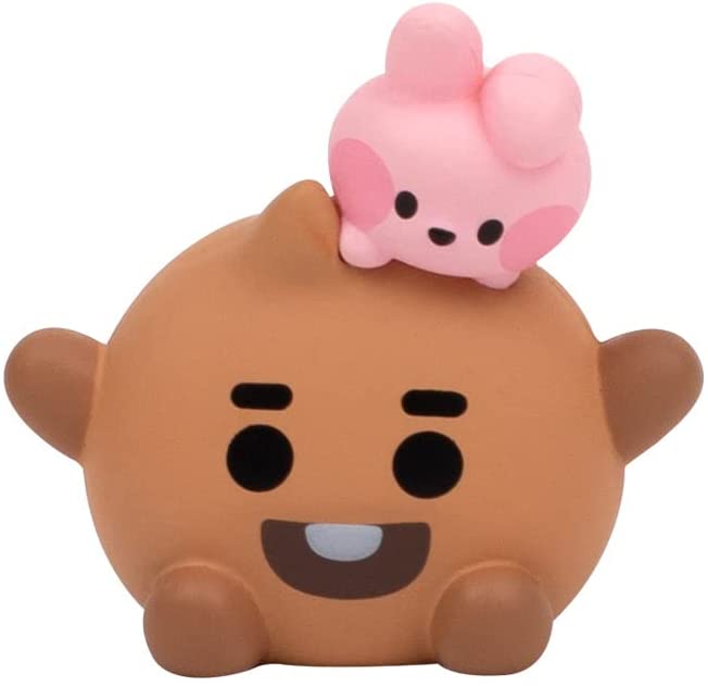 BT21 Official Merchandise by Line Friends - SHOOKY Character Plush Figure  Lying Hair Tie Accessories : : Toys & Games