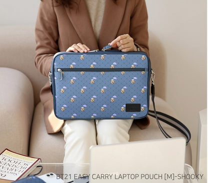 BT21 Shooky Easy Carry 15&quot; Laptop case &amp; bag - Korean Corner