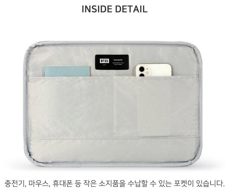 BT21 Chimmy Easy Carry 15&quot; Laptop case &amp; bag - Korean Corner