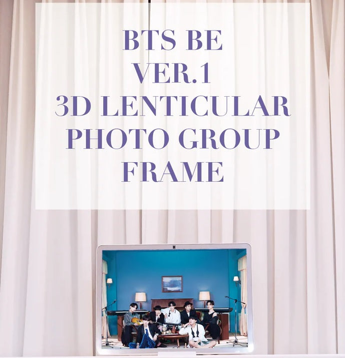 BTS Be Ver.1 3D Lenicular LED Photo Frame