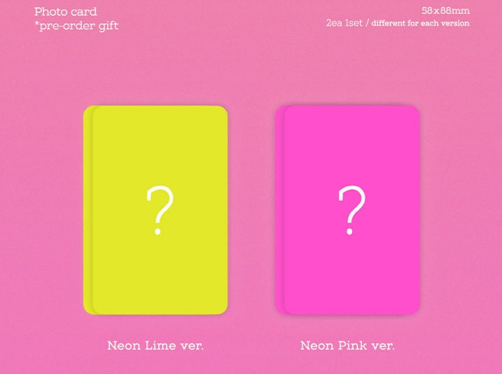 Yes,I am Chaeyoung(TWICE) 1st PHOTOBOOK Neon Lime ver. - Korean Corner