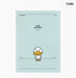 Kakao Friends Tube A5 saddle stitch notebook - Korean Corner