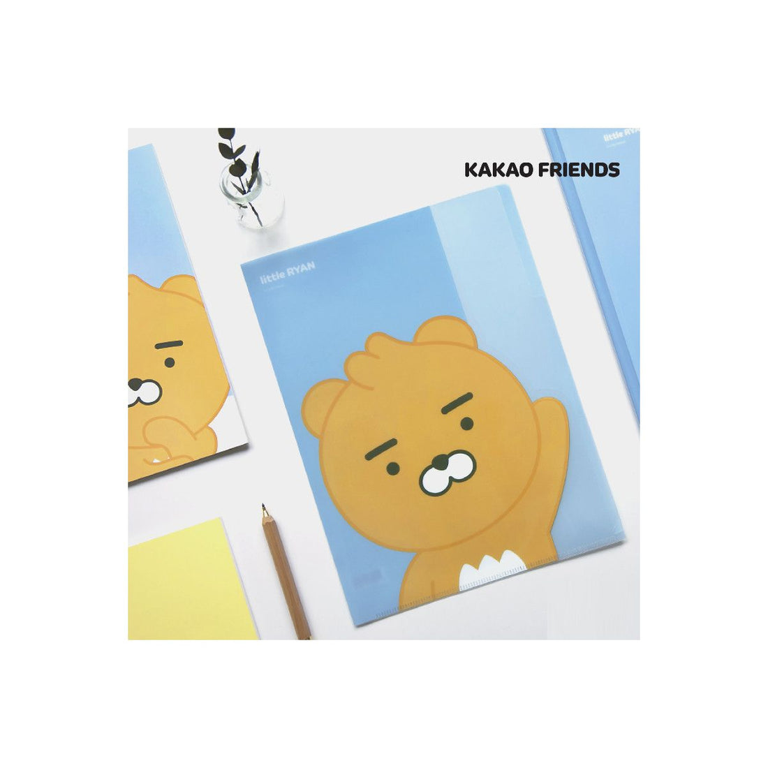 Kakao Little Friends Ryan multi index folder - Korean Corner