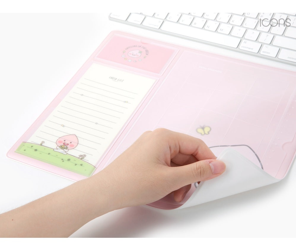 Kakao Little Friends Apeach desk mat - Korean Corner