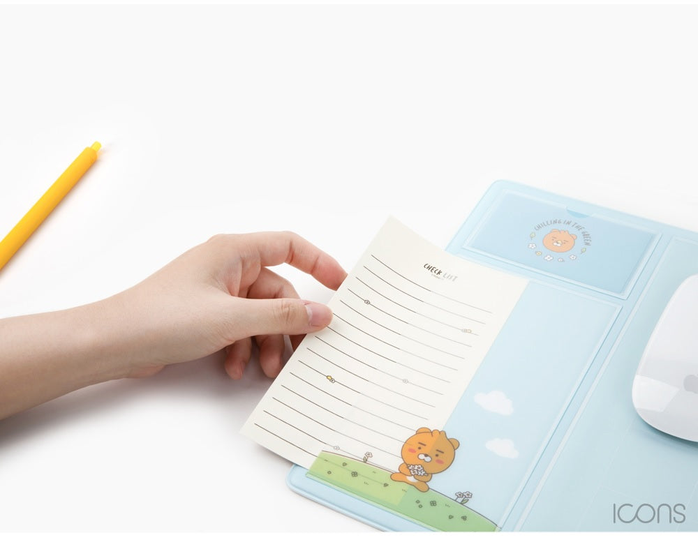 Kakao Little Friends Apeach desk mat - Korean Corner