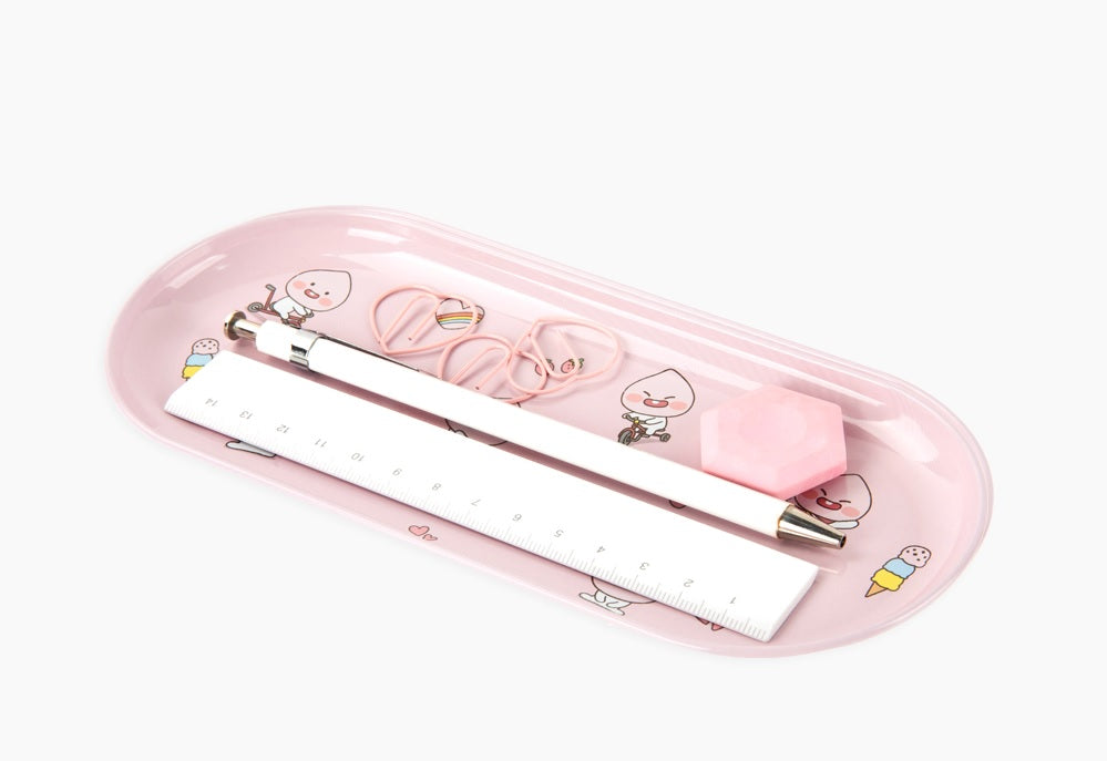 Kakao Little Friends Apeach Tin Tray - Korean Corner