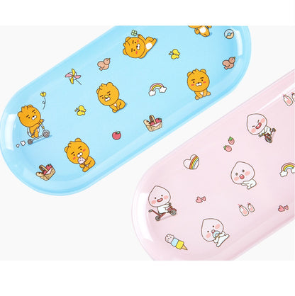 Kakao Little Friends Apeach Tin Tray - Korean Corner