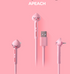 Kakao Friends Apeach L-shaped 8pnis data & charge cable - Korean Corner