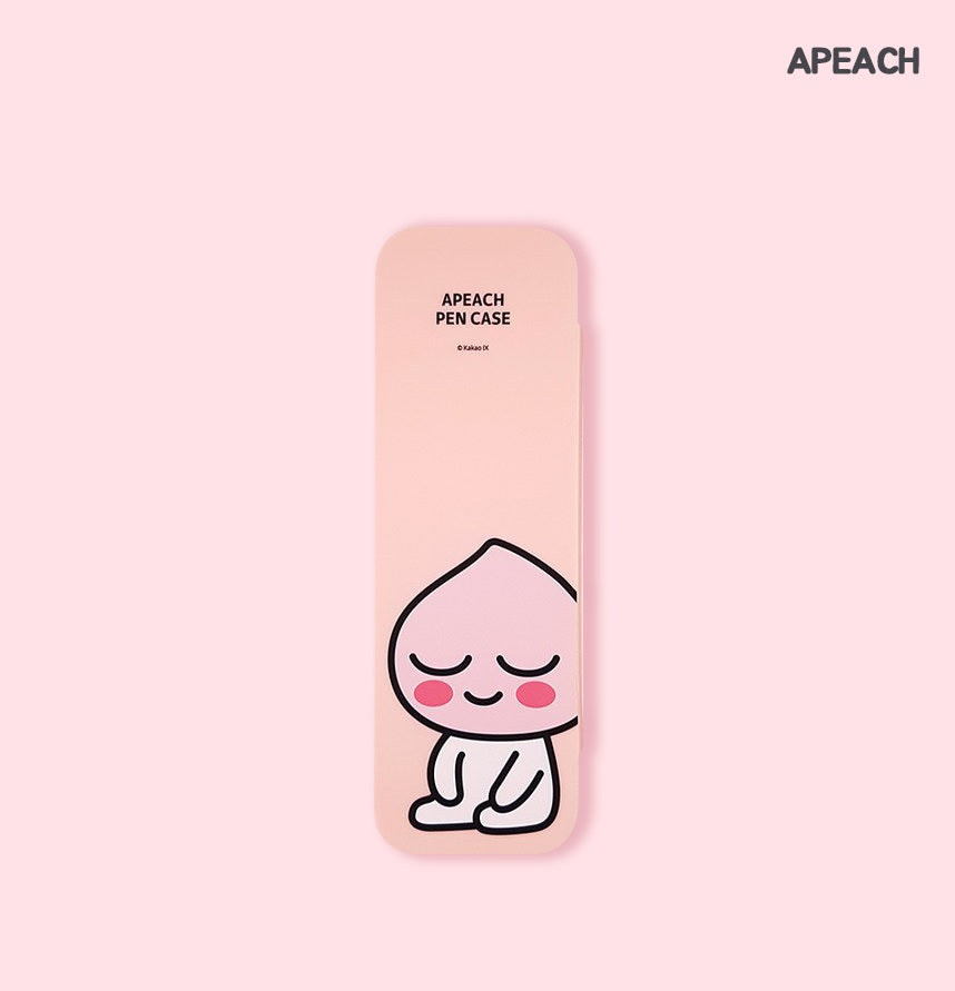 Kakao Friends Apeach plastic pencil case - Korean Corner