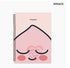 Kakao Friends Apeach spiral clear file - Korean Corner