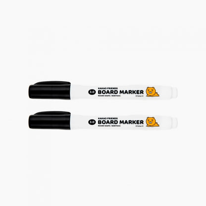 Kako Friends Board 2P Black marker pens - Korean Corner