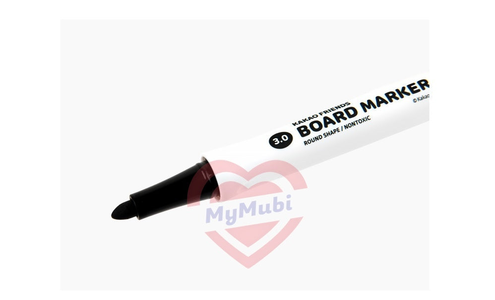 Kakao Friends Board 3P Black marker pens - Korean Corner