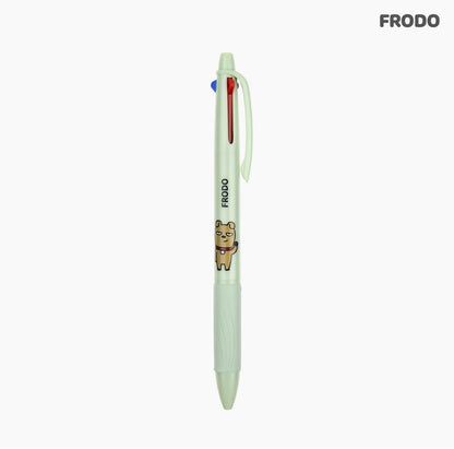 Kakao Friends Frodo 3-color call pen 0.7mm - Korean Corner