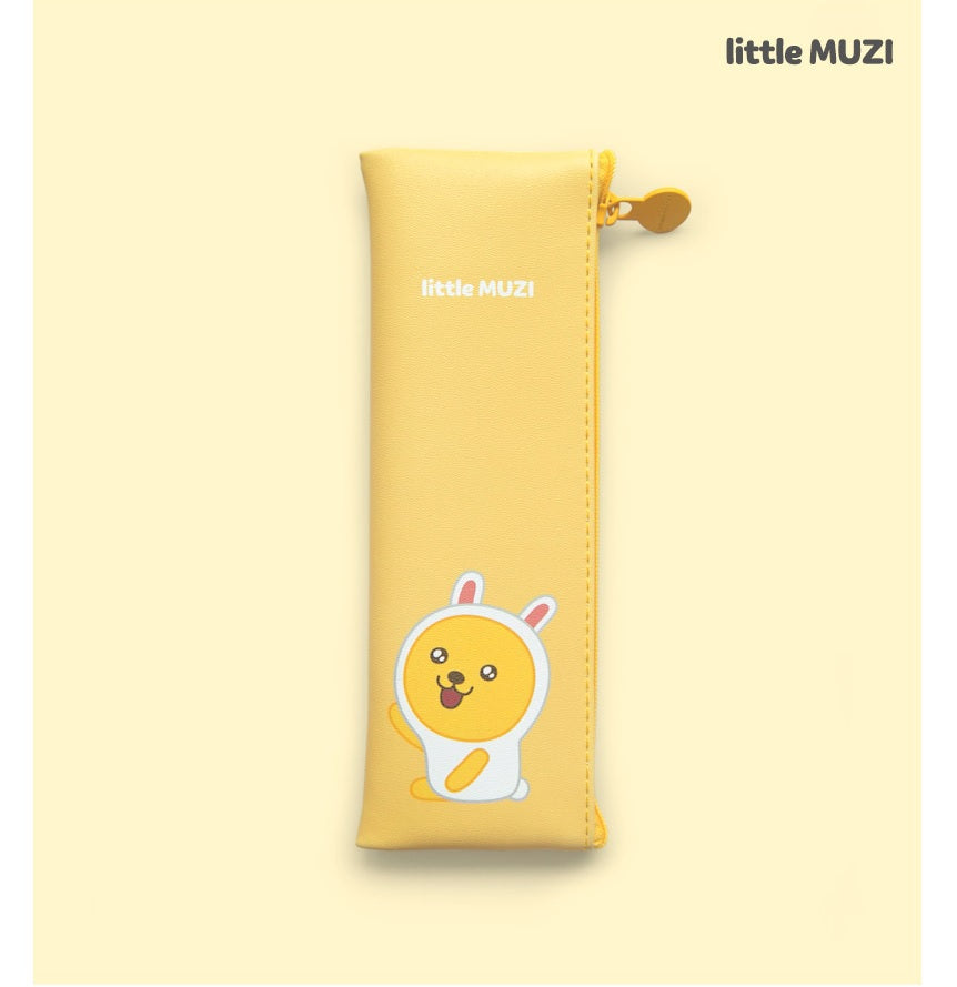 Kakao Little Friends Muzi mini flat pen case - Korean Corner