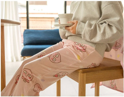 Kakao Friends Apeach pajama pants - Korean Corner