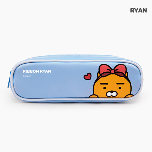 Kakao Friends ribbon Ryan piping pen &amp; pencil case - Korean Corner