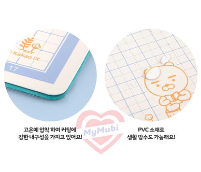 Kakao Little Friends Apeach daily cutter mat (small) - Korean Corner