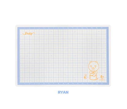 Kakao Friends Ryan daily cutter mat (small) - Korean Corner