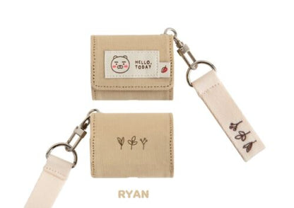 Kakao Friends Ryan AirPod 3rd Generation Pro pouch and keyring - Korean Corner