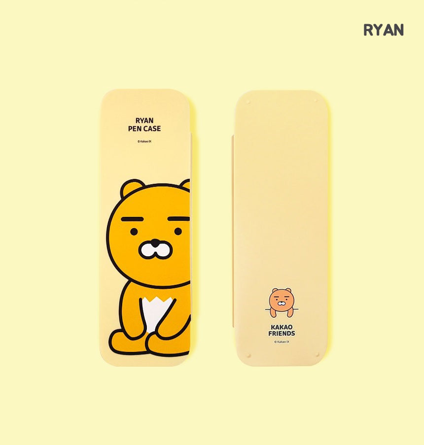 Kakao Friends Ryan plastic pencil case - Korean Corner