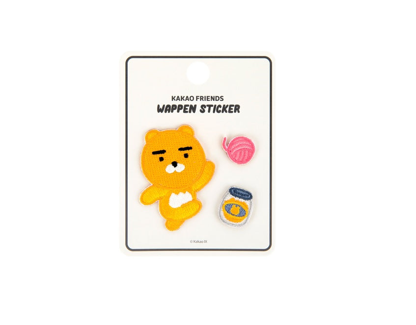 Kakao Friends Ryan wappen sticker - Korean Corner