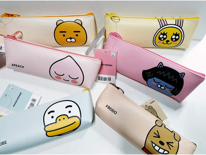 Kakao Friends Tube triangle pencil case - Korean Corner