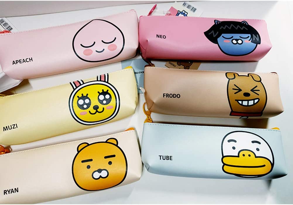 Kakao Friends Tube triangle pencil case - Korean Corner