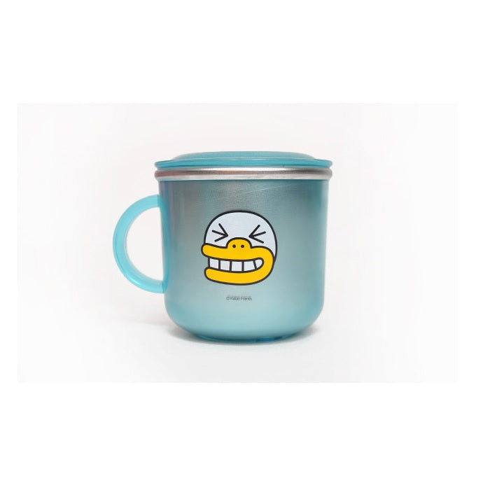 Kakao Friends Tube stainless steel cup with cover - Korean Corner