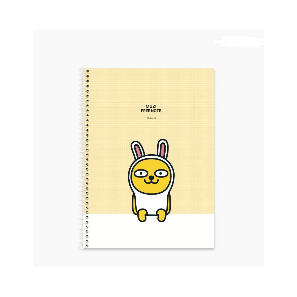 Kakao Friends MUZI Index spiral notebook - Korean Corner