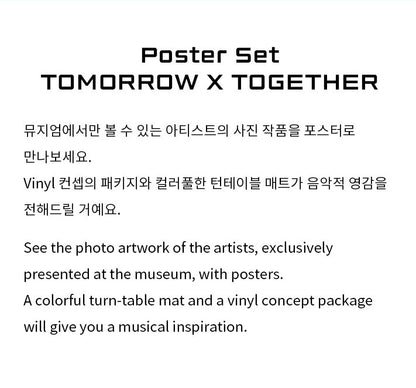 Poster Set (TXT) - Korean Corner Canada